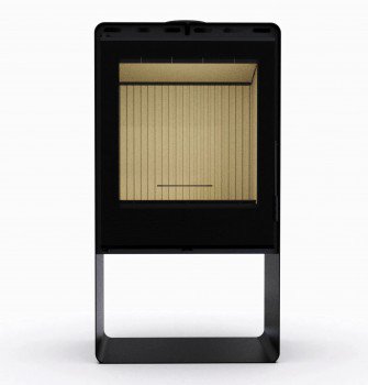 Піч сталева M-Fire Santorini з дровником (12kW)